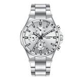 Lee Cooper, Men's, Analog Watch, Silver Dial, with Stainless Steel Band, LE-LC08219.330