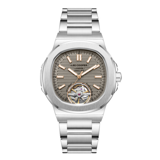Lee Cooper, Men's, Analog Watch, Silver Dial, LE-LC08227.360