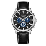 Lee Cooper, Men's, Analog Watch, Black Dial, with Leather Band, LE-LC08239.351