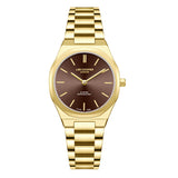 Lee Cooper, Men's, Analog Watch, Brown Dial, with Stainless Steel Band, LE-LC08276.140