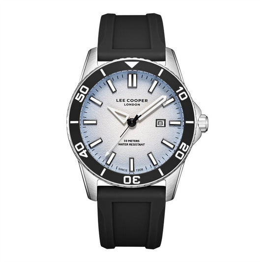 Lee Cooper, Men's, Analog Watch, Blue Dial, with Silicone Band, LE-LC08278.301
