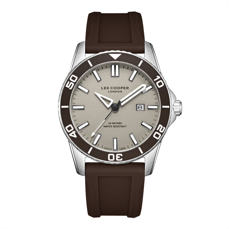 Lee Cooper, Men's, Analog Watch, with Silicone Band, LE-LC08278.362