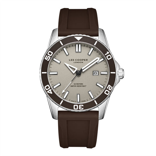 Lee Cooper, Men's, Analog Watch, with Silicone Band, LE-LC08278.362