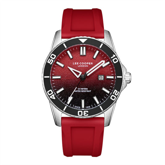 Lee Cooper, Men's, Analog Watch, with Silicone Band, LE-LC08278.388