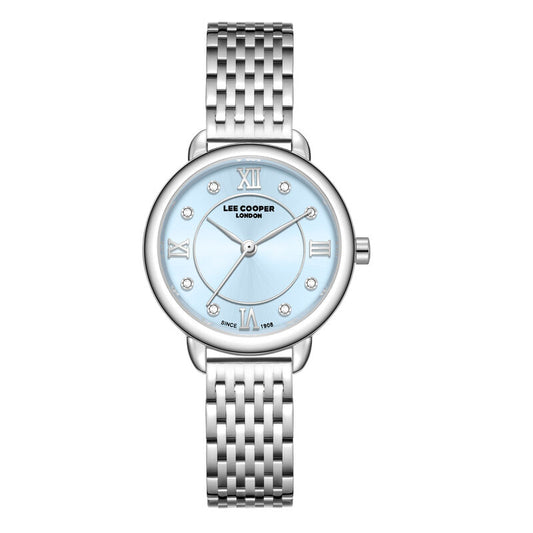 Lee Cooper, Men's, Analog Watch, Blue Dial, with Stainless Steel Band, LE-LC08287.300