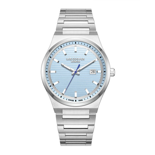 Lee Cooper, Men's, Analog Watch, Blue Dial, with Stainless Steel Band, LE-LC08288.300