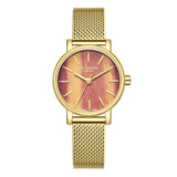 Lee Cooper women analog watch, brown dial with mesh strap, model LE-LC08292.140, Bahrain