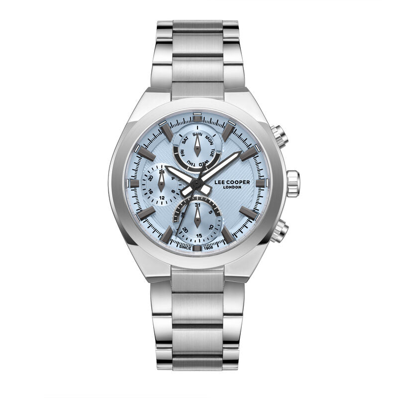 Lee Cooper, Men's, Analog Watch, Blue Dial, with Stainless Steel Band, LE-LC08294.300