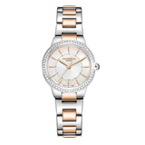 Lee Cooper women analog watch, pearl dial with stainless steel strap, model LE-LC08295.520, Bahrain