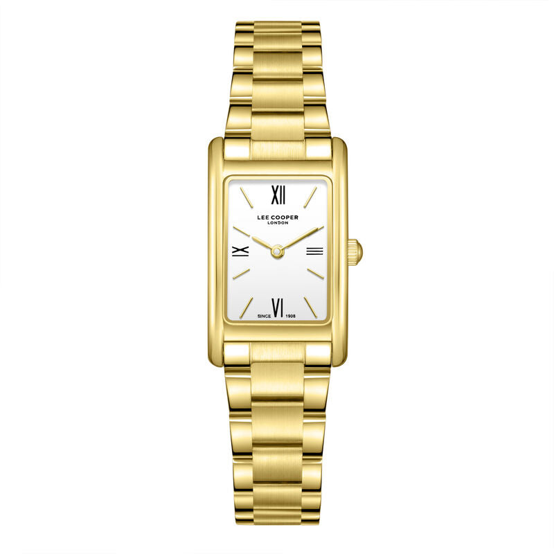 Lee Cooper, Men's, Analog Watch, Silver Dial, with Stainless Steel Band, LE-LC08300.130