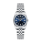 Lee Cooper, Men's, Analog Watch, Blue Dial, with Stainless Steel Band, LE-LC08303.390