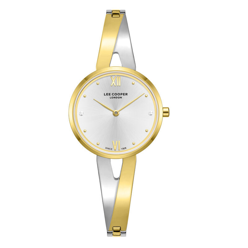 Lee Cooper, Men's, Analog Watch, Silver Dial, with Stainless Steel Band, LE-LC08308.230