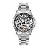 Lee Cooper Men's Automatic Watch with Black Dial and Stainless Steel Band, LC08311.350