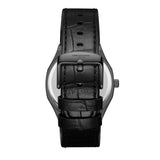Lee Cooper Men's Analog Watch with Grey Dial and Black Leather Band, LC08336.061
