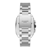 Lee Cooper Men's Multifunction Watch with Black Dial and Stainless Steel Band, LC08344.350