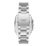 Lee Cooper Men's Multifunction Watch with Grey Dial and Stainless Steel Band, LC08344.360
