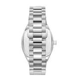Lee Cooper Men's Date Analog Watch with Silver Dial and Stainless Steel Band, LC08352.330