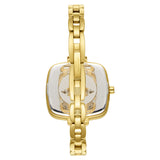 Lee Cooper Women's Analog Watch with Brown Dial and Gold Stainless Steel Band, LC08353.140