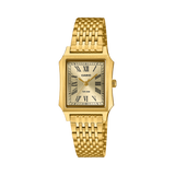 Casio Women's Watch Analog Gold Dial with Gold Stainless Steel Strap, LTP-B190G-9BVDF