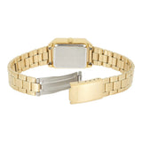 Casio Women's Watch Analog, Champagne Dial Gold Stainless Steel Strap, LTP-V007G-9EUDF