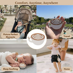 Milk It Baby, I Love You A Latte' Teether, MI-TCL004