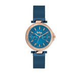 Lee Cooper Women's Watch Analog, Blue Dial Blue Mesh Strap, LC06599.490