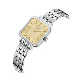 Lee Cooper Women's Analog Watch with With Gold Mother Of Pearl Dial and Stainless Steel Band, LC08380.310