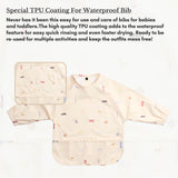 Milk It Baby Water Proof Sleeved Bib, London City, MI-SBLN007S