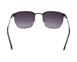 Fastrack Unisex Clubmaster Sunglasses, Grey Lens, UV protected, M264BK1 - image 4