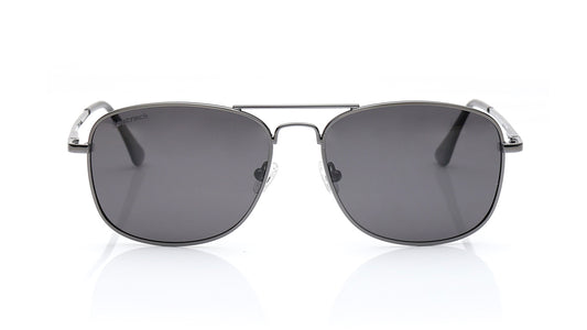 Fastrack Men's Sunglasses, Black Lens, Polarised and UV protected, M278BK4PV