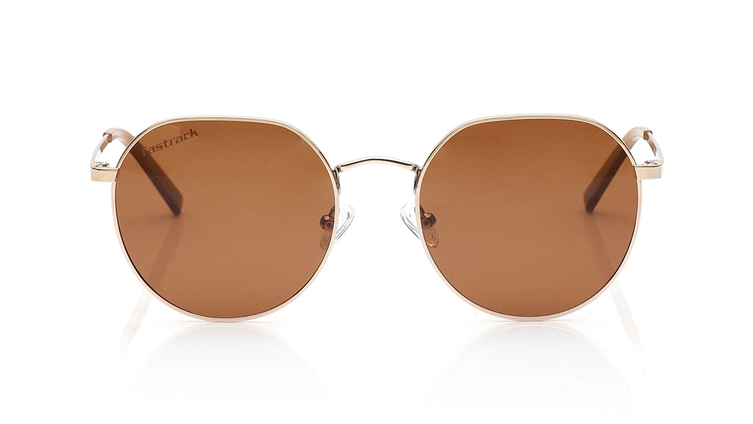 Fastrack Unisex Sunglasses, Brown Lens, Polarised and UV protected, M286BR2PV - image 4