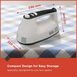 Black+Decker, 300W Hand Mixer (White/Grey), M350 Hand Mixers BL-M350