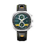 Titan Men's Classique Ibd Race Craft 2.0 Analog Watch Silver Dial Leather Band, TI-10022SL04
