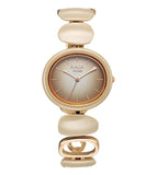 Titan Raga Ceramics Women's Watch Analog Beige Dial With Beige Ceramic Band, 95146KD03