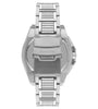 Quantum Men's Chronograph Watch Analog Blue Dial with Silver Stainless Steel Band, HNG1062.390