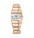 Titan Women's Analog Watch, Mother of Pearl Dial with Stainless Steel Band, 2809WM01