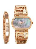 Titan Women's Analog Watch, Mother of Pearl Dial with Stainless Steel Band, 2799WM01