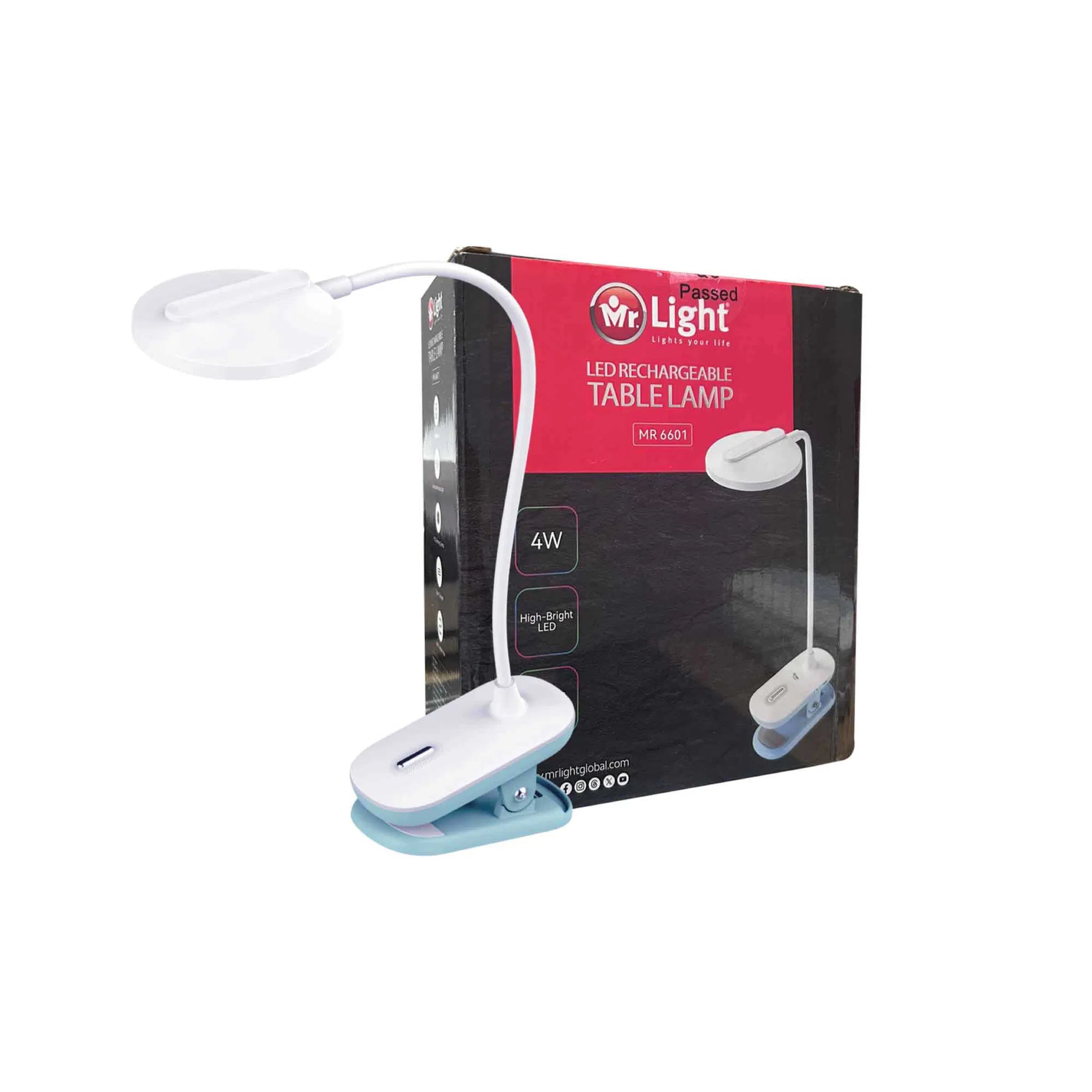 Mr.Light LED Rechargeable Table Lamp, MR6601