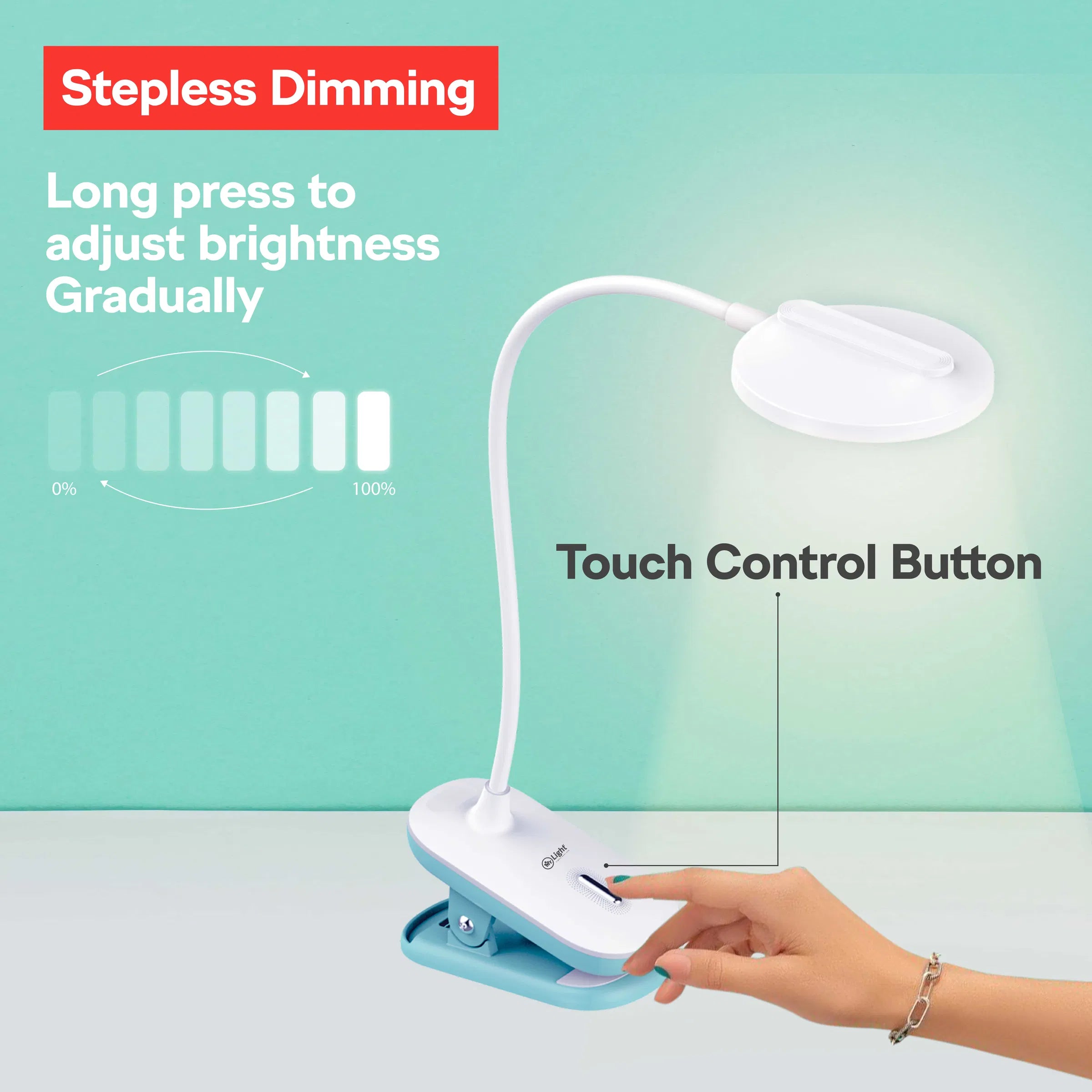 Mr.Light LED Rechargeable Table Lamp, MR6601