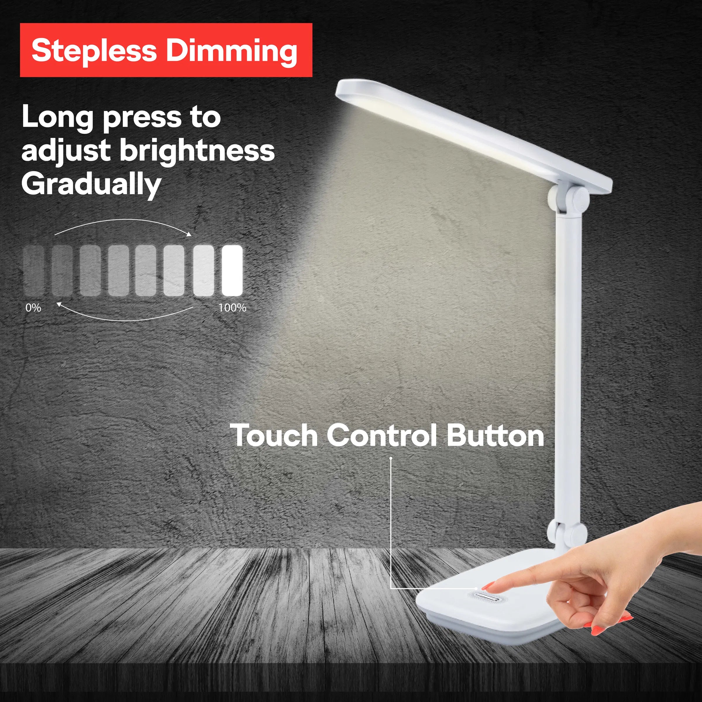 Mr.Light LED Rechargeable Table Lamp, MR6605