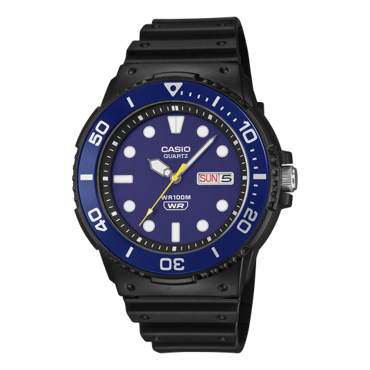 Casio Men's Analog Watch, Blue Dial With Resin Band, MRW-230H-2EVDF - product image