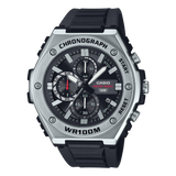Casio Men's Chronograph Watch Analog Black Dial with Black Resin Band, MWA-300H-1AVDF