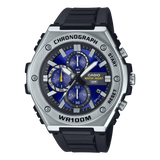 Casio Men's Chronograph Watch Analog Blue Dial with Black Resin Band, MWA-300H-2AVDF