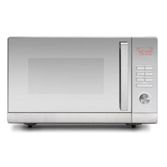 Black+Decker 30L Lifestyle Microwave Oven with Grill, Mirror Finish Silver, MZ30PGSSB5