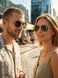 Fastrack Unisex Sunglasses, Green Lens, Polarised and UV protected, M278GR1PV - image 8