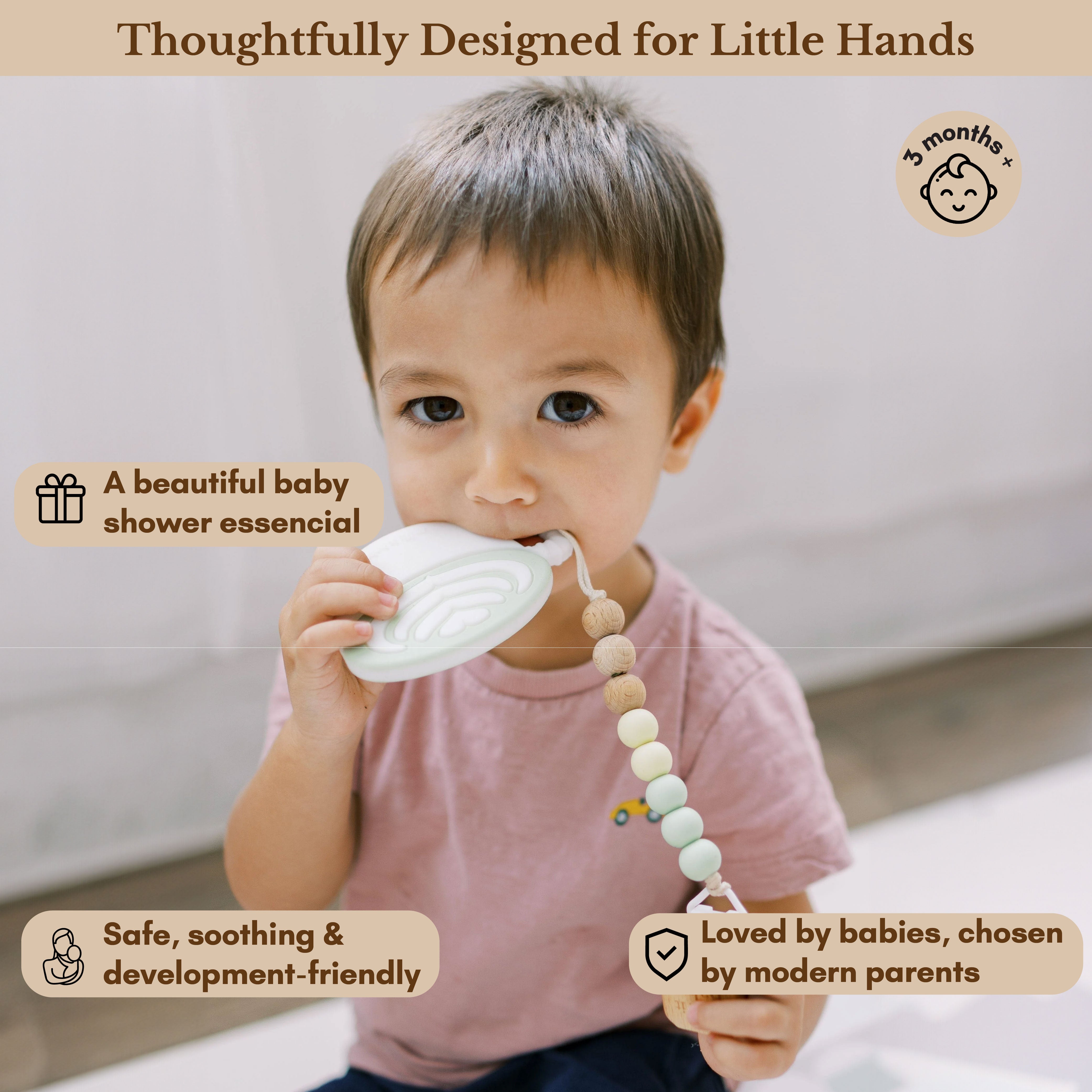 Milk It Baby, Love You So Matcha' Teether, MI-TML007