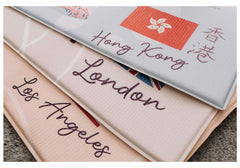 Milk It Baby Hong Kong Play Mat, City Tour Collection 100% TPU Foam Reversible Mat, MI-HONGKONGPM