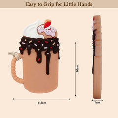 Milk It Baby, Chocolate Monster Milkshake' Teether, MI-TCM002
