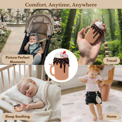 Milk It Baby, Chocolate Monster Milkshake' Teether, MI-TCM002