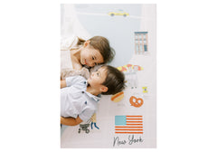 Milk It Baby New York Play Mat, City Tour Collection 100% TPU Foam Non Toxic Reversible Mat, MI-NEWYORKPM